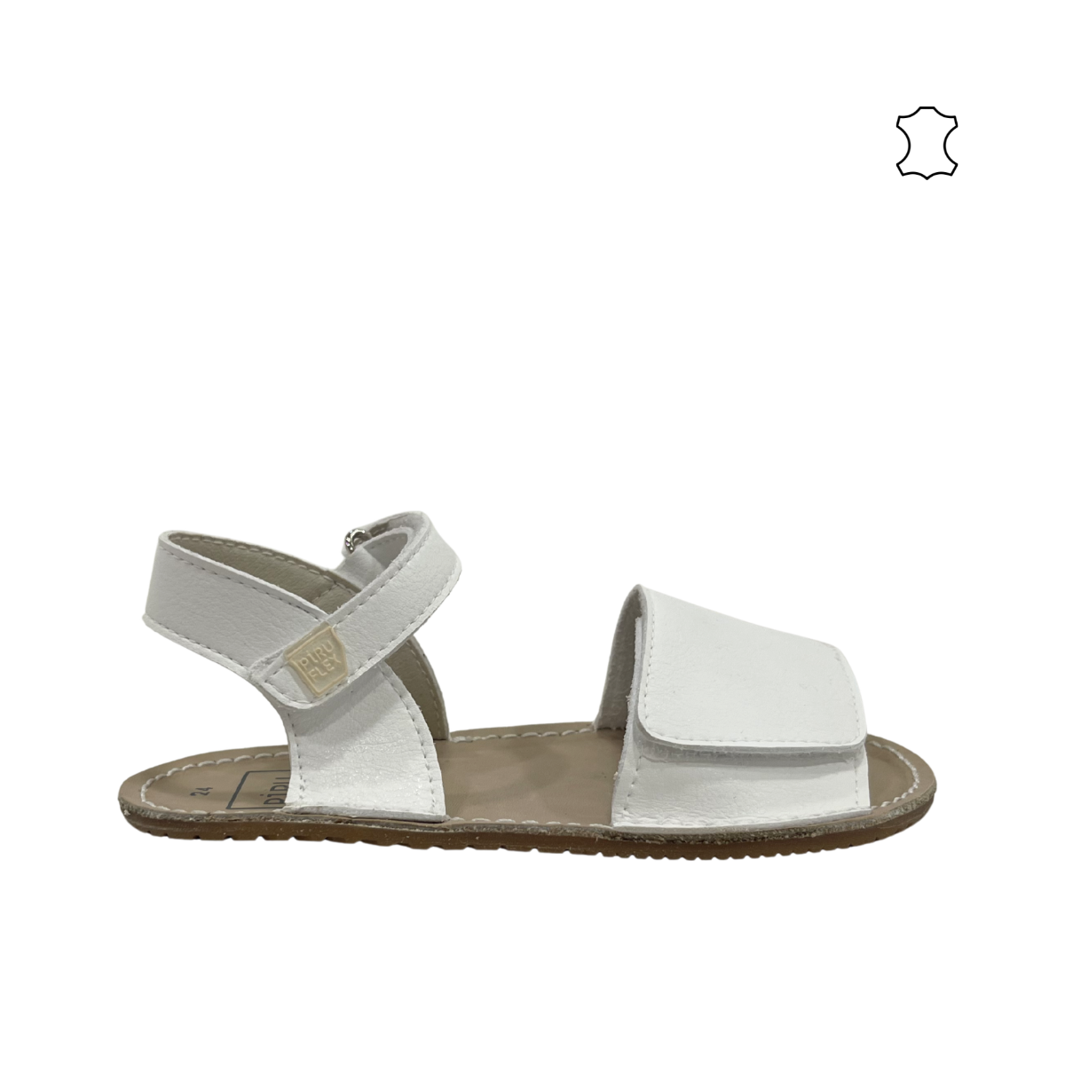 Sandalia Menorquina Blanco Piruflex