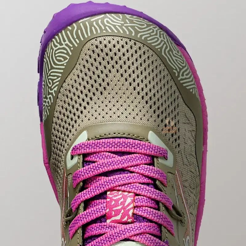 Deportiva Barefoot Trail Tundra Mujer Gris/Rosa Joma