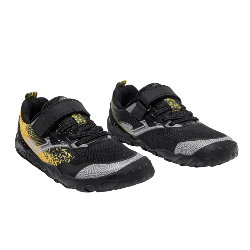Zapatilla Trail Barefoot Tundra Velcro Negro/Amarillo JOMA
