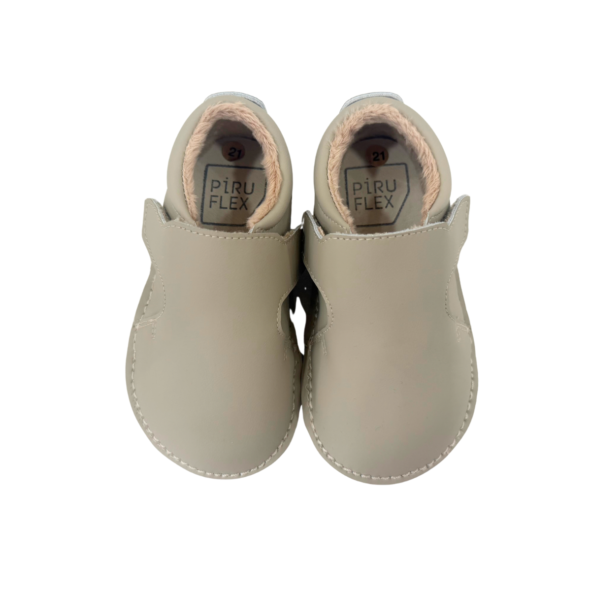 Zapatos primeros pasos Beige/Pelito Piruflex