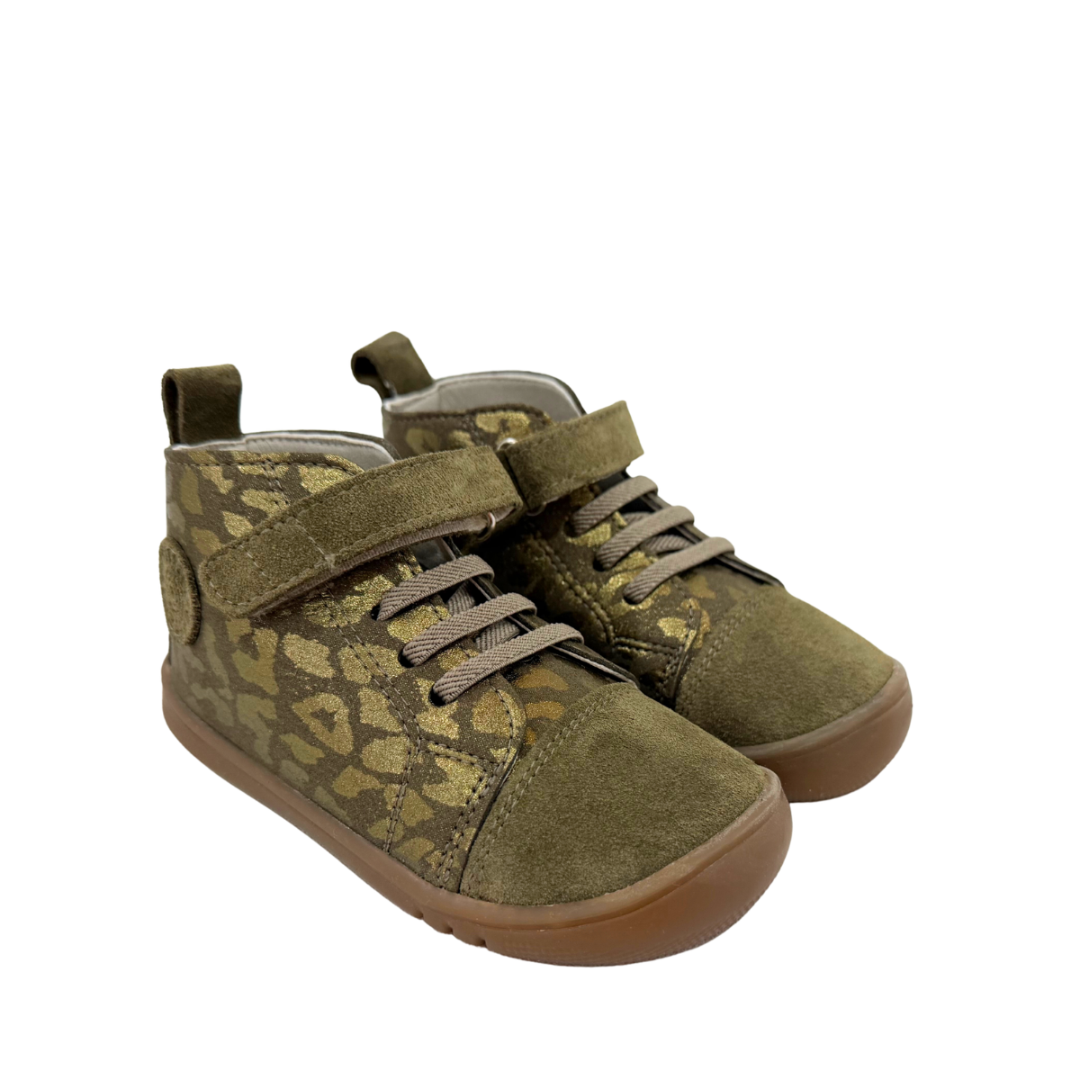 Botín Respetuoso Leopardo Glitter Verde 3013 Piruflex