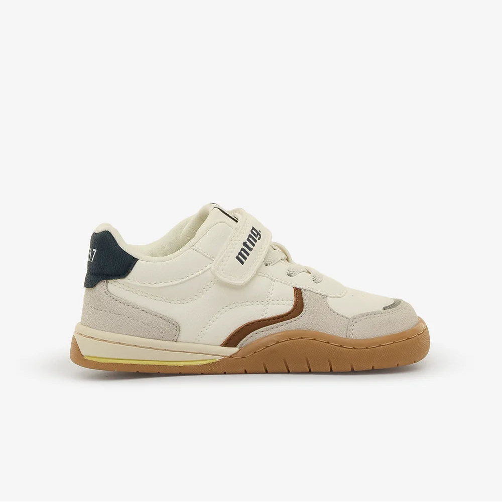 Deportiva Respetuosa Blanco Suela Gum velcro  MTNG