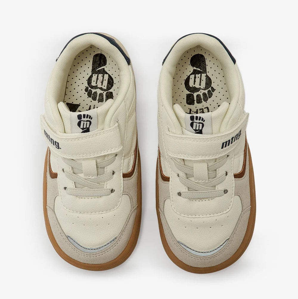 Deportiva Respetuosa Blanco Suela Gum velcro  MTNG