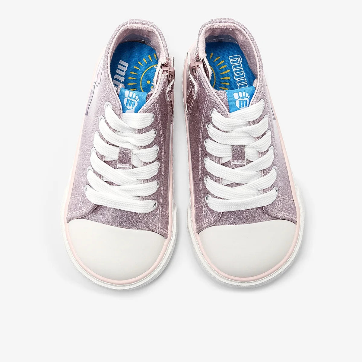 Bota Respetuosa Rosa Unicornio Luces MTNG