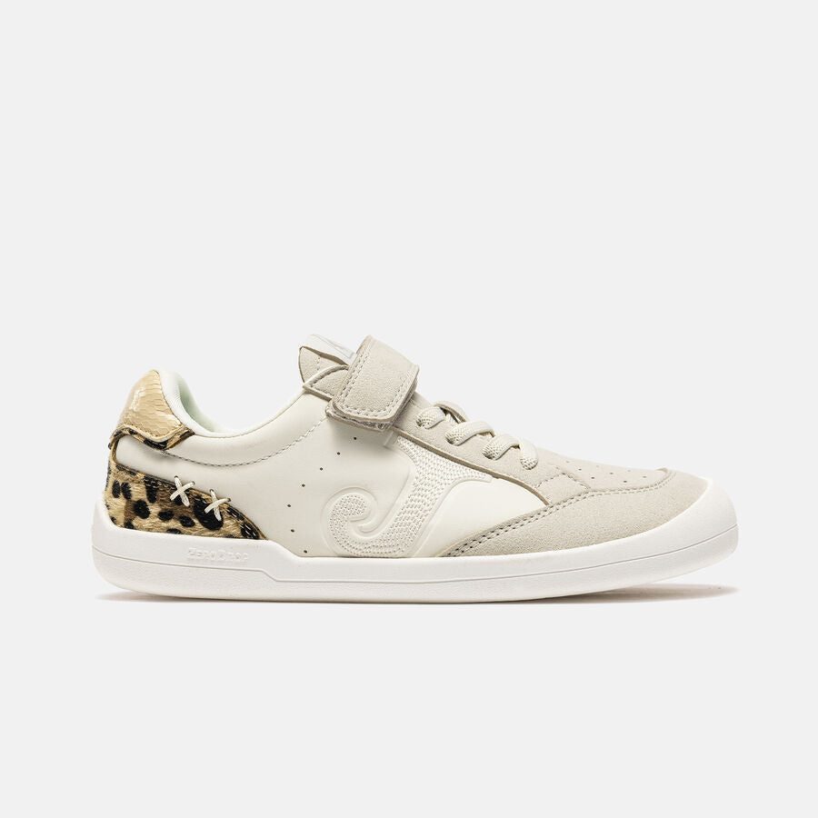 Deportiva Barefoot Calpe Junior Blanco/Leopardo Joma