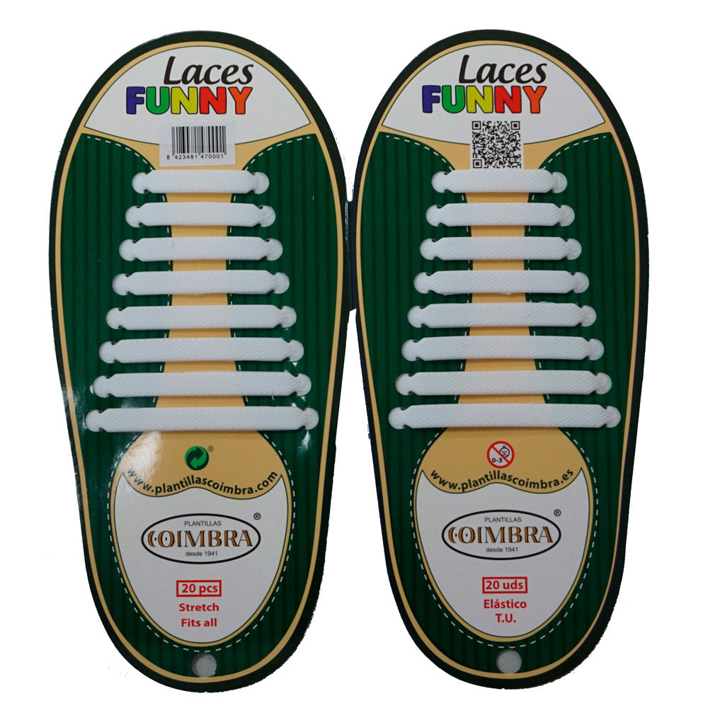 Cordones Elásticos Planos Silicona Funny Laces