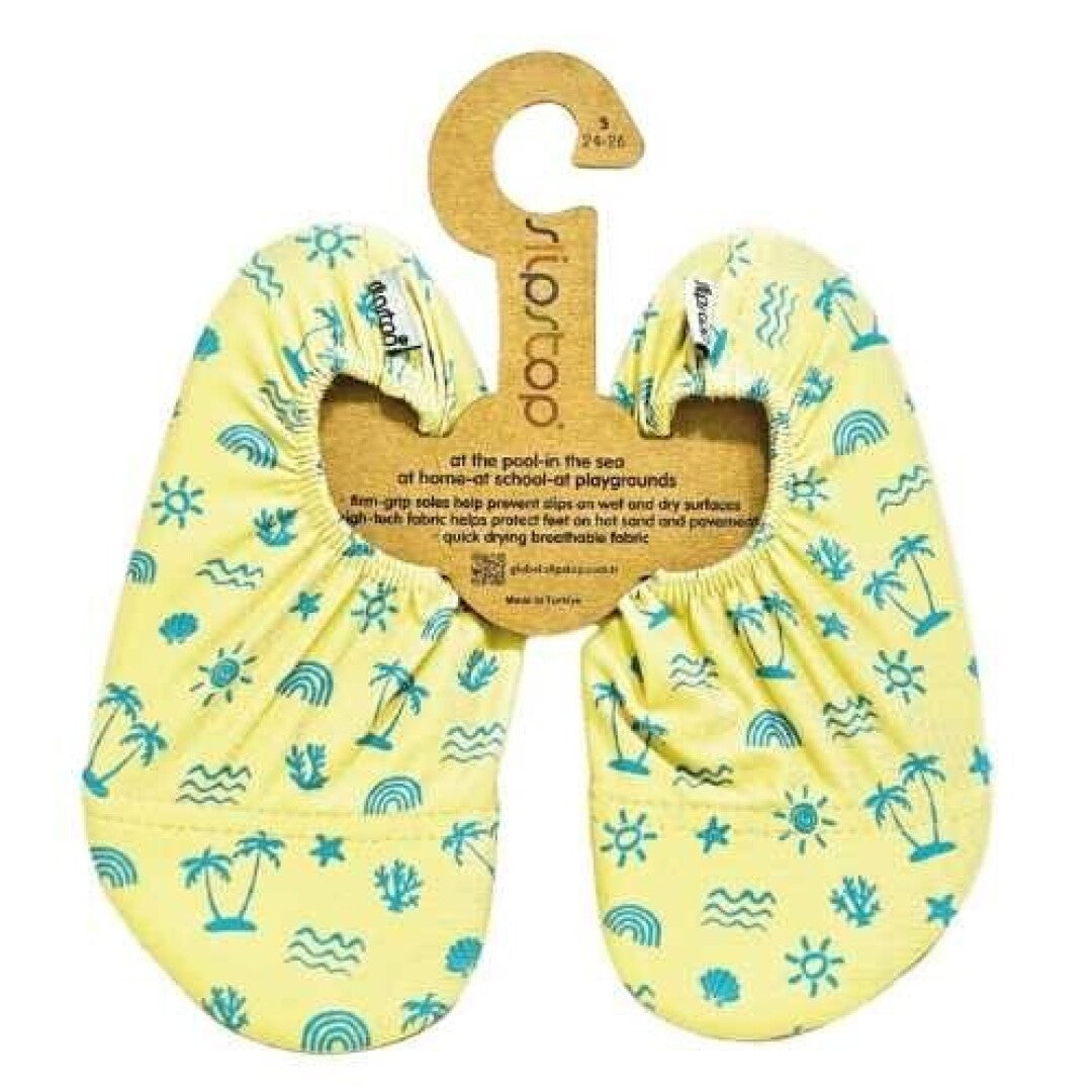 Zapatillas Antideslizantes Slipstop Neon Palms