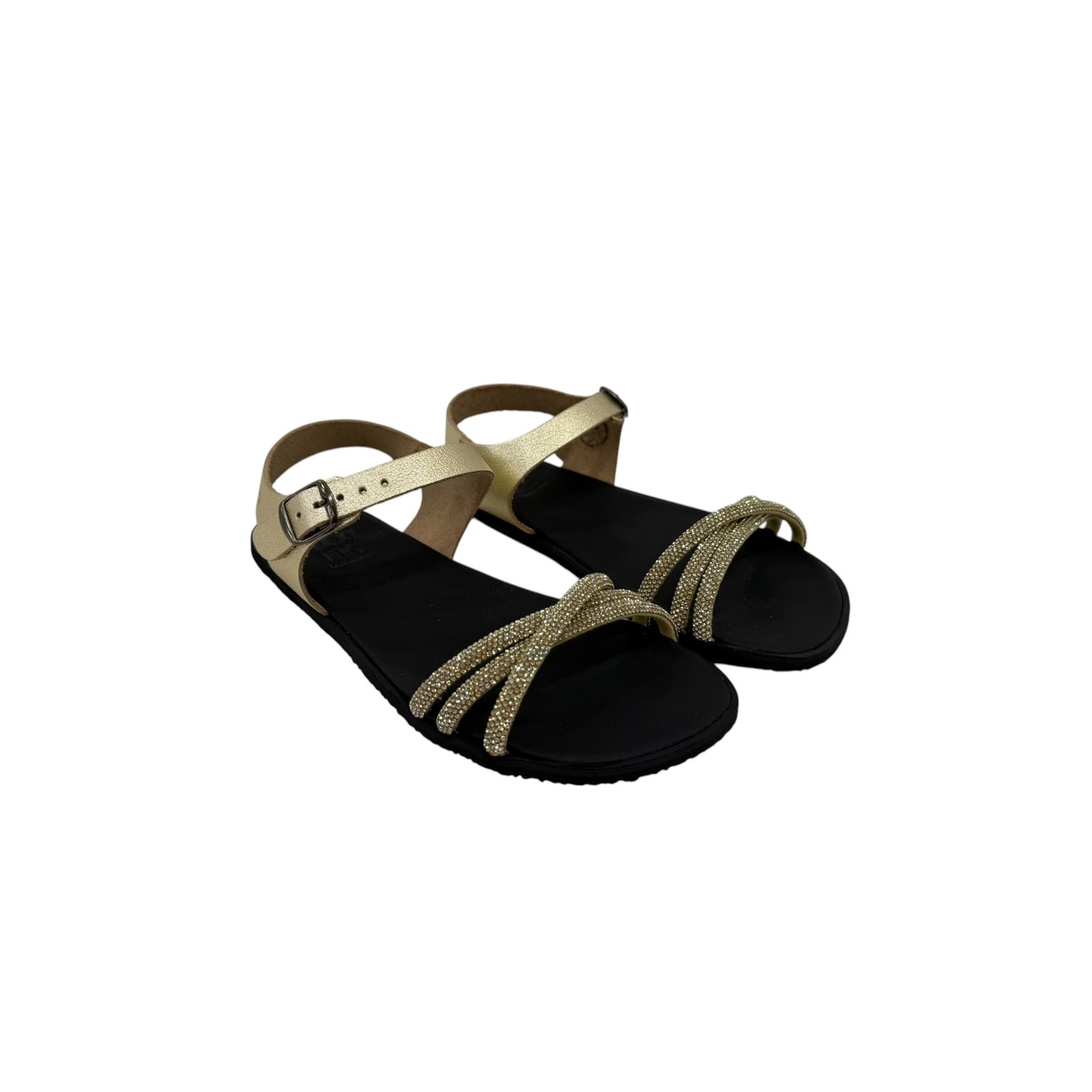 Sandalia Brillo Dorada 5125-PR Flexinens