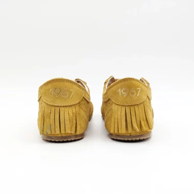 Zapatillas Mostaza con Flecos MTNG