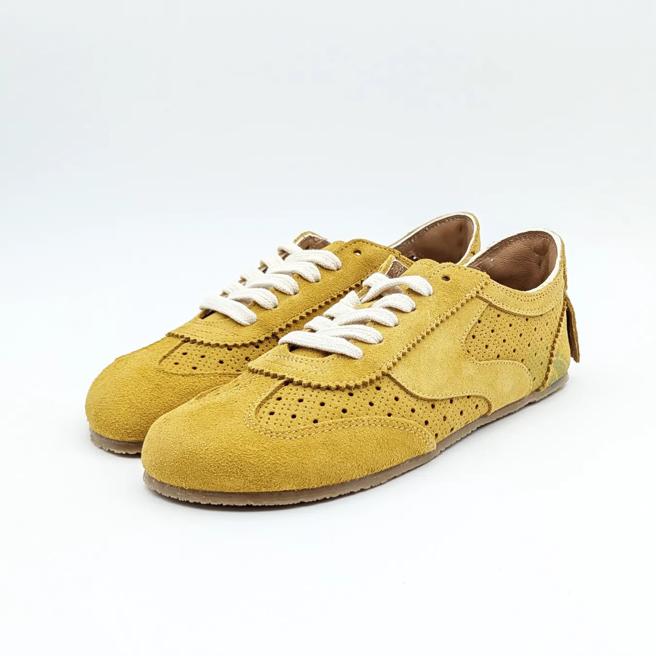 Zapatillas Mostaza con Flecos MTNG