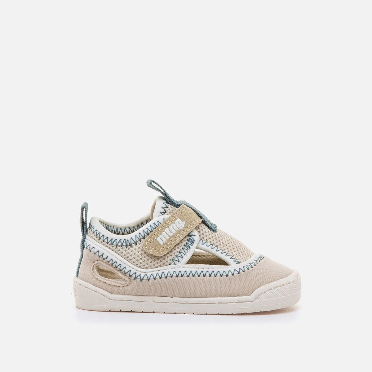 Sandalia Beige Malla Free Baby MTNG