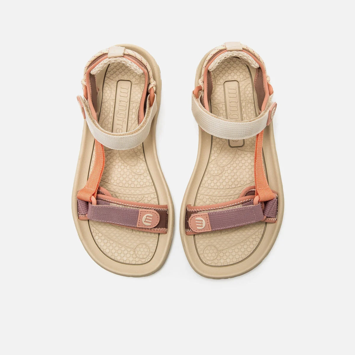 Sandalia barefoot rosa/beige Free MTNG
