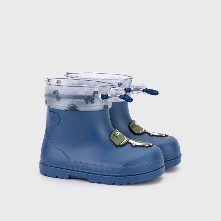 Bota de Agua Mendi Dino Azul Igor