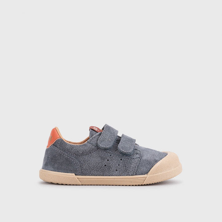 Deportiva barefoot Tennis Gris/Naranja Igor