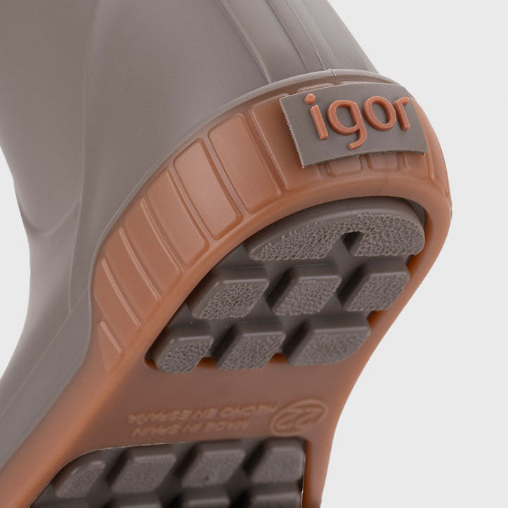 Bota de Agua Respetuosa Pau Taupe Igor