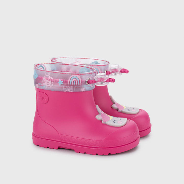 Bota de Agua Mendi Unicornio Fucsia Igor