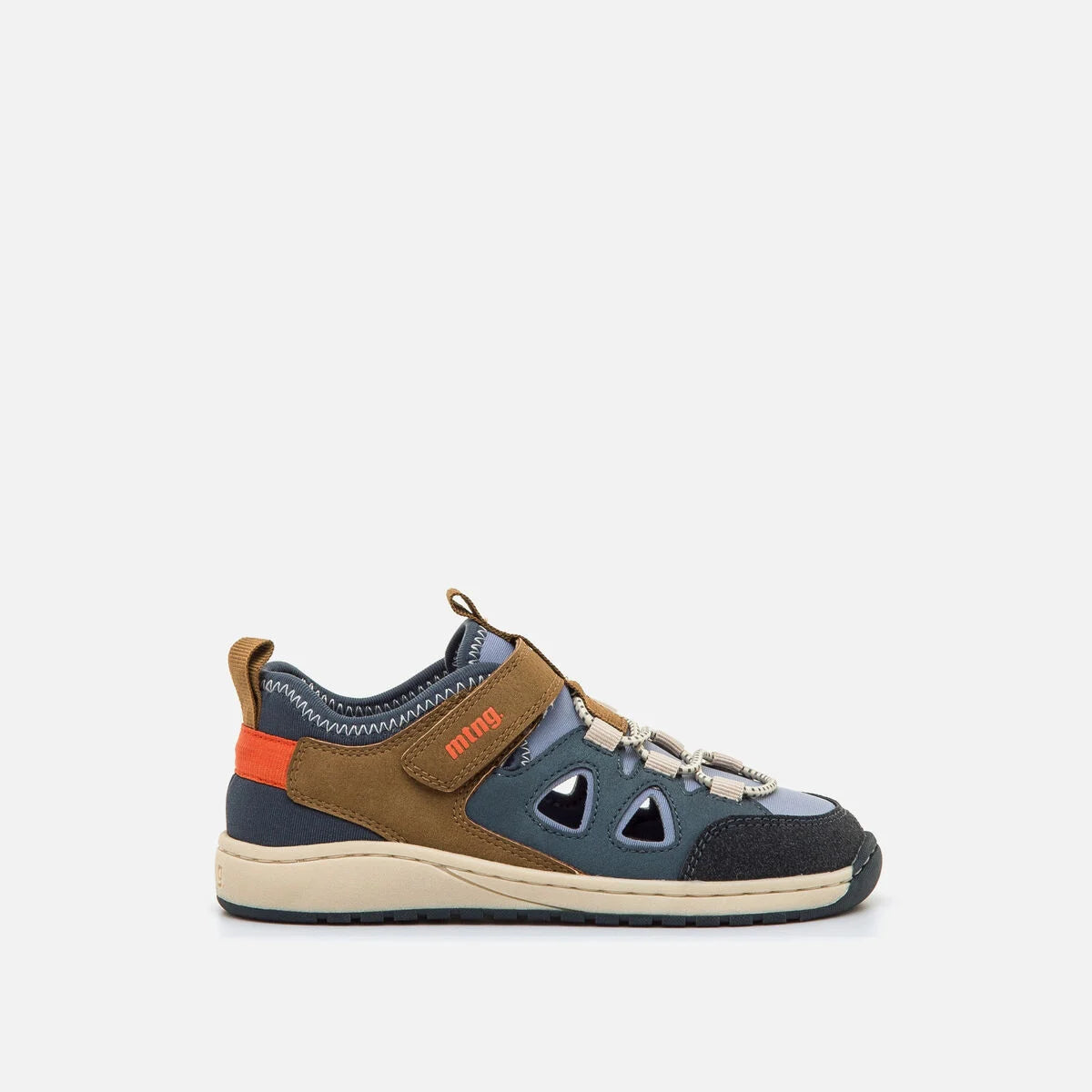 Sandalia Azul/Naranja Junior MTNG Free
