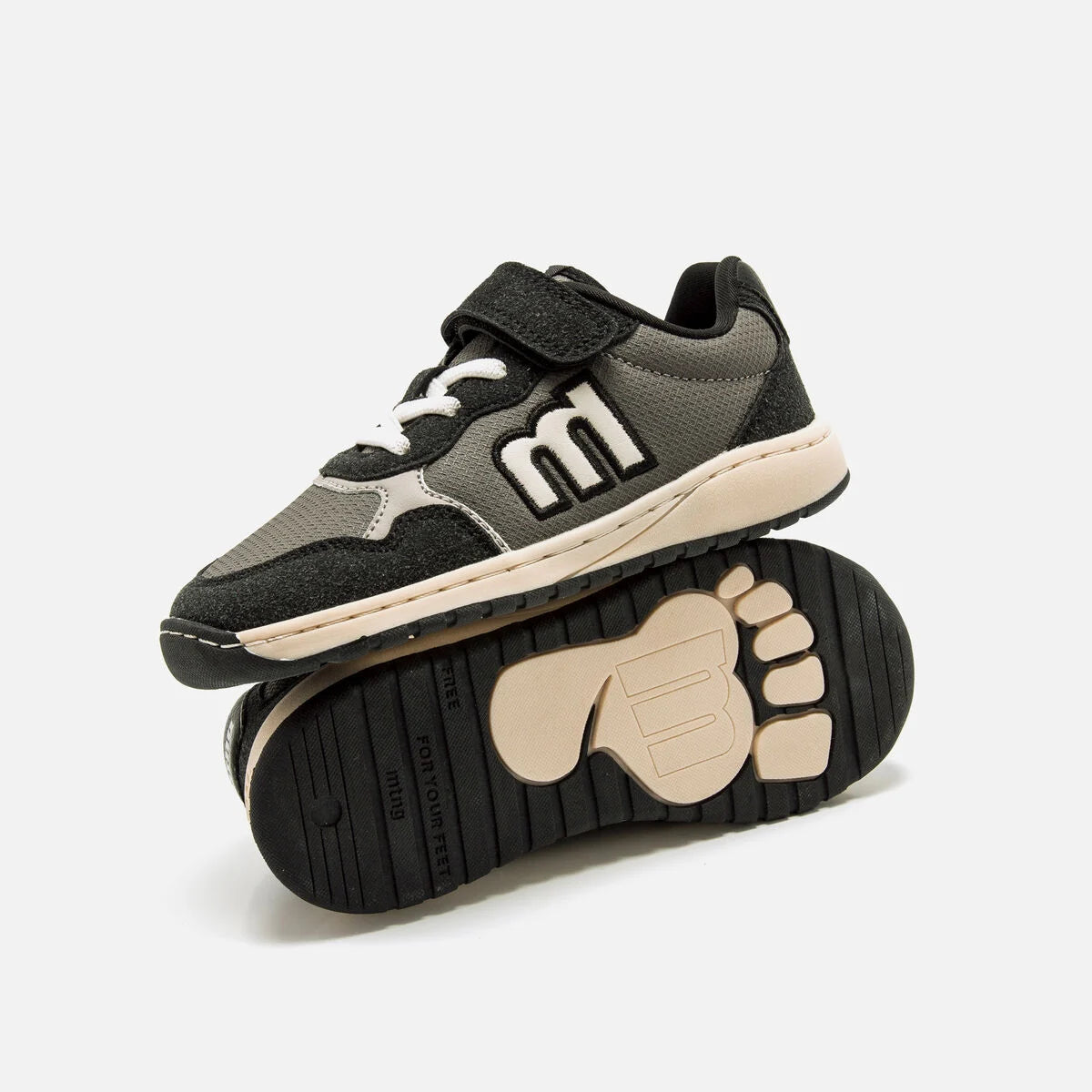 Deportiva Negra/Gris Niño MTNG