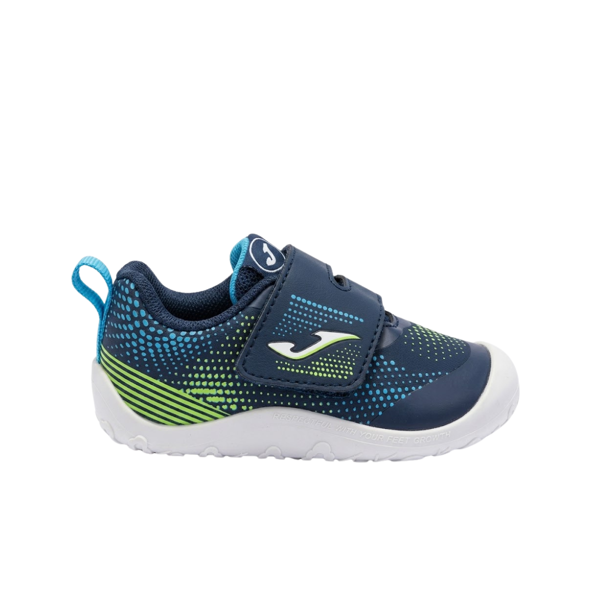 Zapatilla Deportiva Barefoot Azul Marino/Verde Oliva Joma