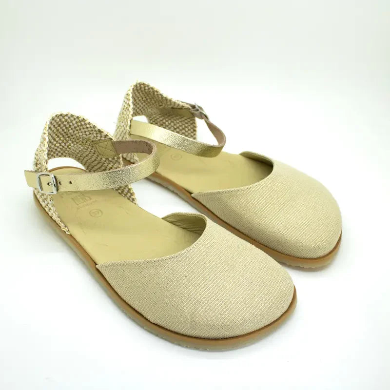 Sandalia Barefoot Estilo Valenciana 6605 Cava Flexinens