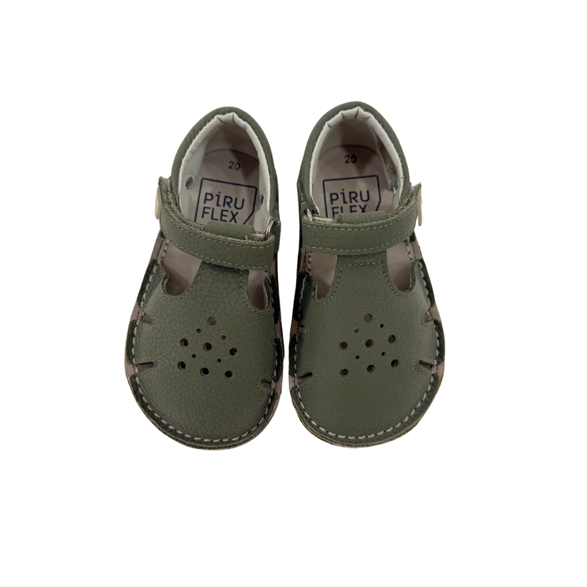 Sandalia Ivory 2003-4 Verde Piruflex