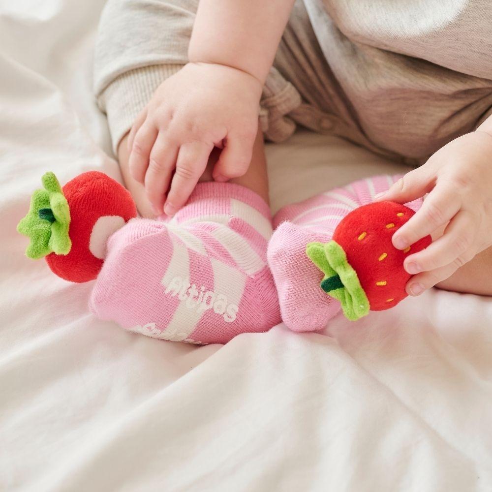 Calcetines Estimulacion Sensorial Fresas Attipas